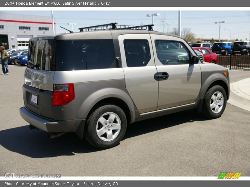 Satin Silver Metallic / Gray 2004 Honda Element EX AWD