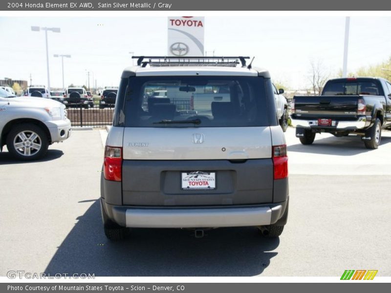 Satin Silver Metallic / Gray 2004 Honda Element EX AWD