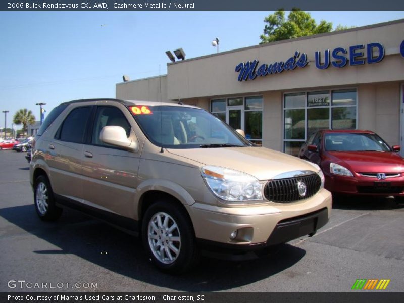 Cashmere Metallic / Neutral 2006 Buick Rendezvous CXL AWD