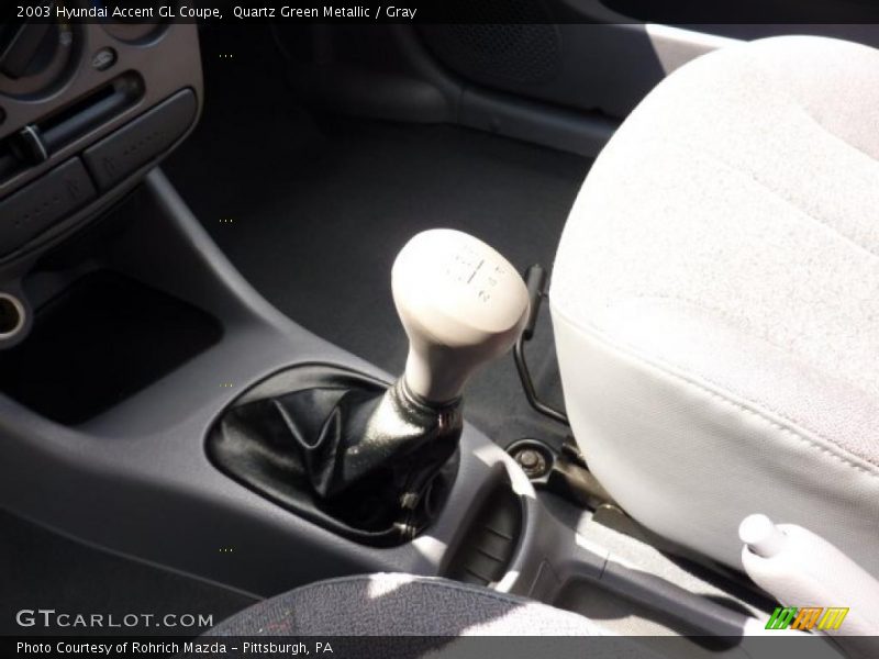  2003 Accent GL Coupe 5 Speed Manual Shifter