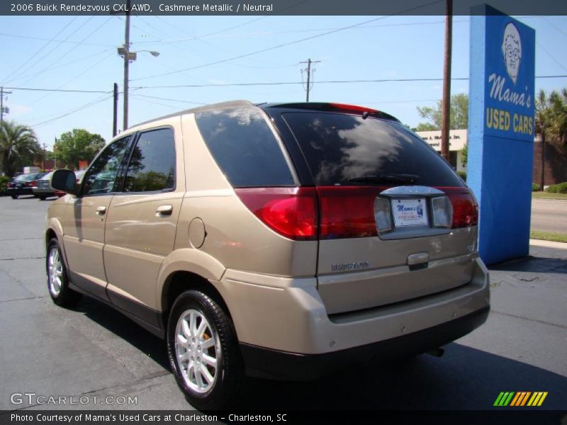 Cashmere Metallic / Neutral 2006 Buick Rendezvous CXL AWD