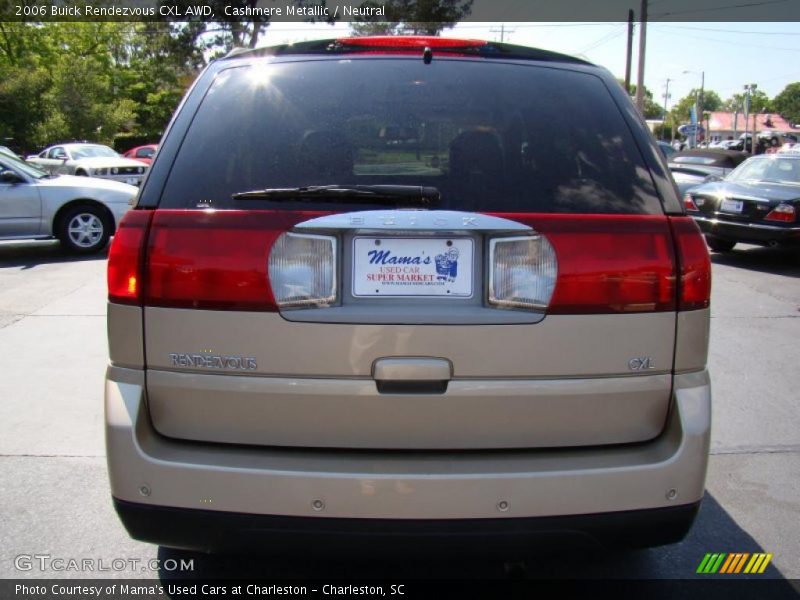Cashmere Metallic / Neutral 2006 Buick Rendezvous CXL AWD