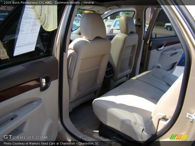Cashmere Metallic / Neutral 2006 Buick Rendezvous CXL AWD
