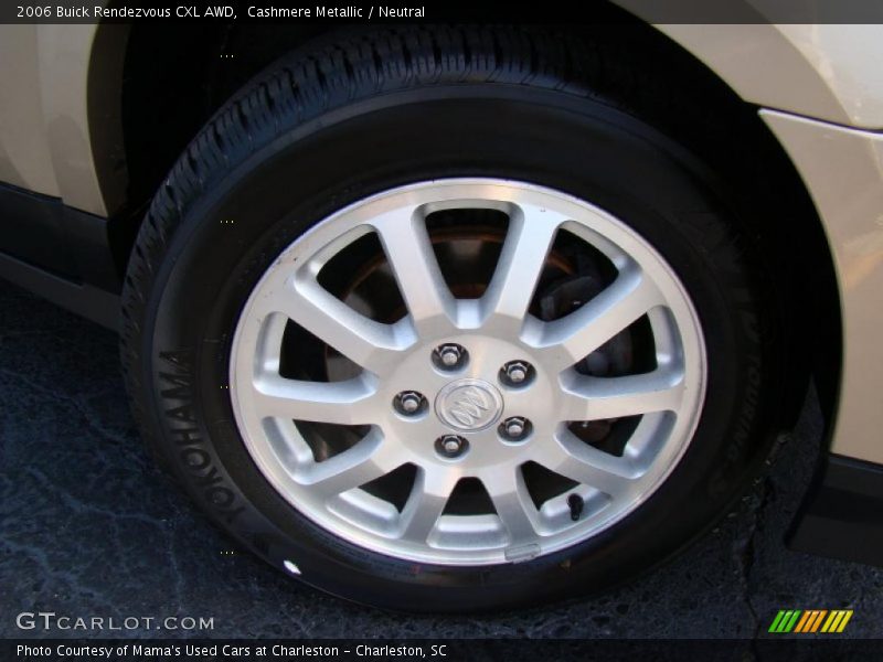 Cashmere Metallic / Neutral 2006 Buick Rendezvous CXL AWD