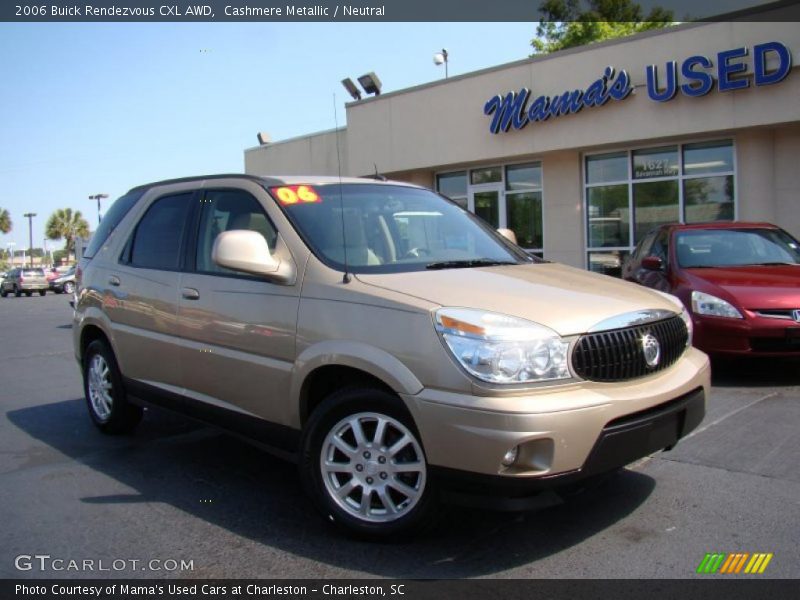 Cashmere Metallic / Neutral 2006 Buick Rendezvous CXL AWD