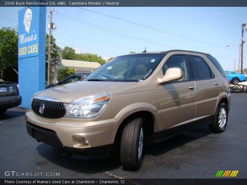 Cashmere Metallic / Neutral 2006 Buick Rendezvous CXL AWD