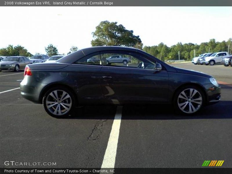 Island Grey Metallic / Cornsilk Beige 2008 Volkswagen Eos VR6