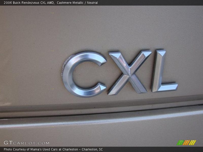 Cashmere Metallic / Neutral 2006 Buick Rendezvous CXL AWD