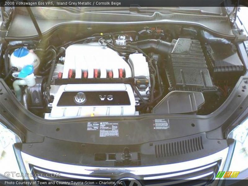 Island Grey Metallic / Cornsilk Beige 2008 Volkswagen Eos VR6
