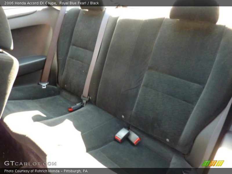 Royal Blue Pearl / Black 2006 Honda Accord EX Coupe