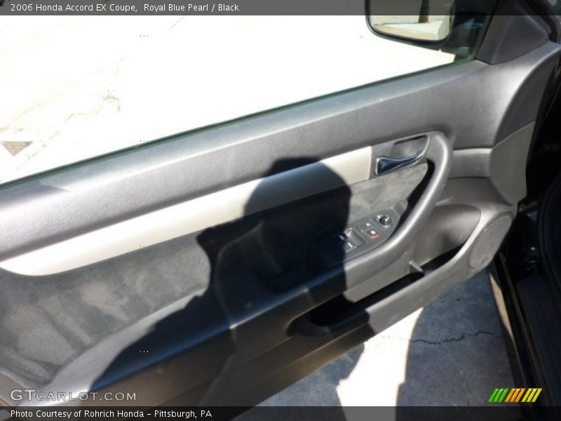 Royal Blue Pearl / Black 2006 Honda Accord EX Coupe