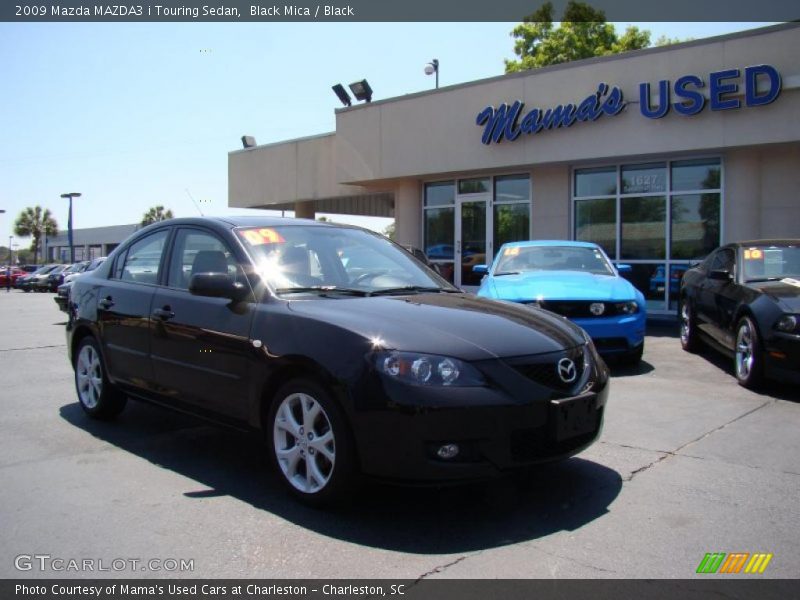 Black Mica / Black 2009 Mazda MAZDA3 i Touring Sedan