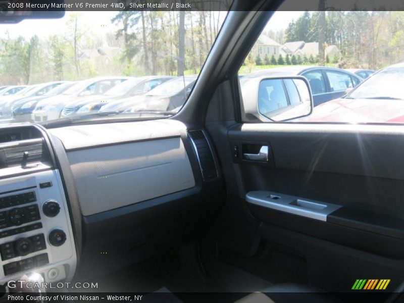 Silver Metallic / Black 2008 Mercury Mariner V6 Premier 4WD
