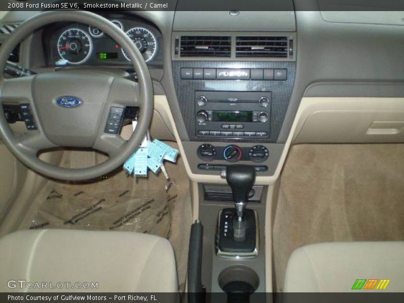 Smokestone Metallic / Camel 2008 Ford Fusion SE V6