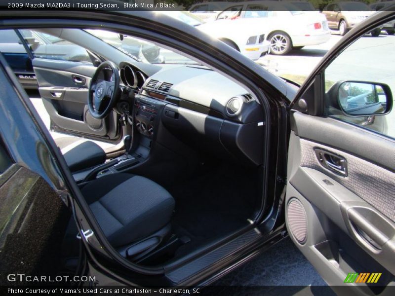 Black Mica / Black 2009 Mazda MAZDA3 i Touring Sedan