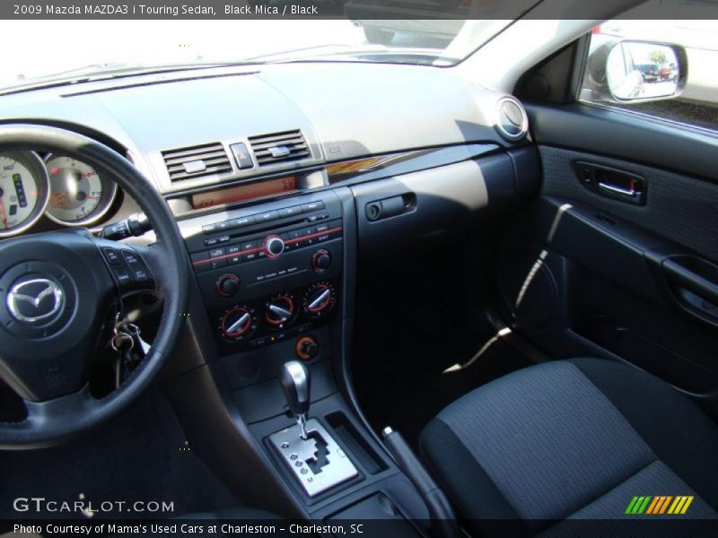 Black Mica / Black 2009 Mazda MAZDA3 i Touring Sedan