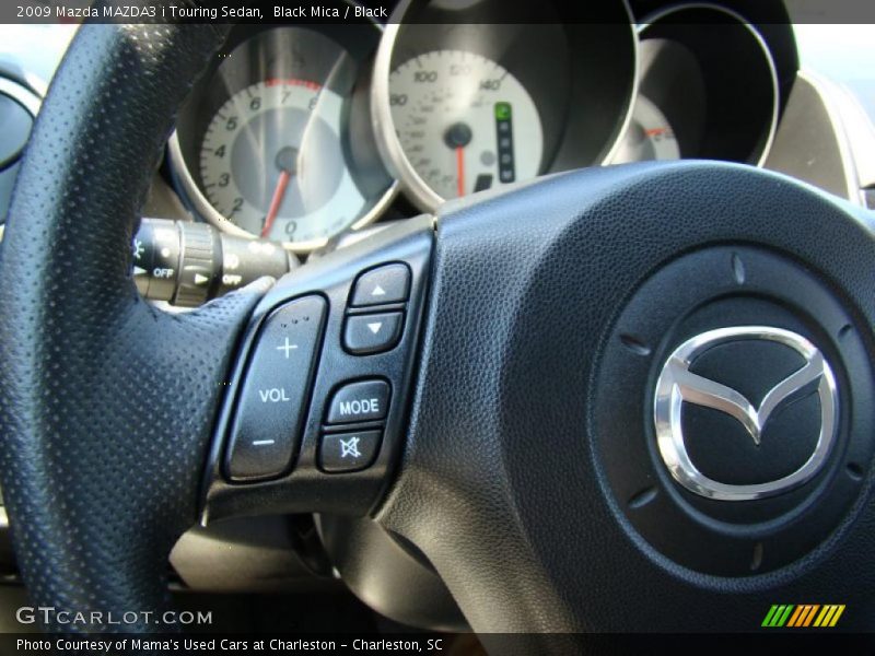 Black Mica / Black 2009 Mazda MAZDA3 i Touring Sedan