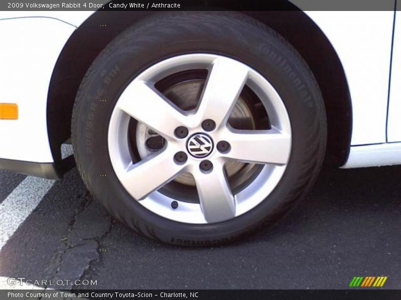Candy White / Anthracite 2009 Volkswagen Rabbit 4 Door