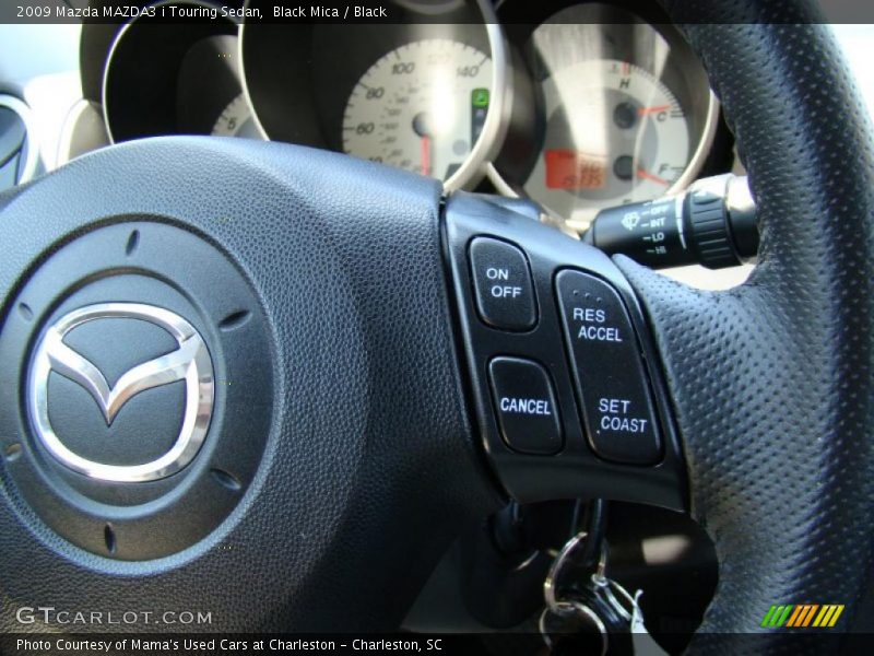 Black Mica / Black 2009 Mazda MAZDA3 i Touring Sedan