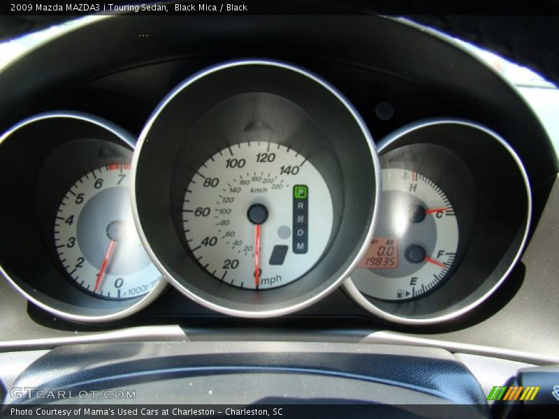 Black Mica / Black 2009 Mazda MAZDA3 i Touring Sedan