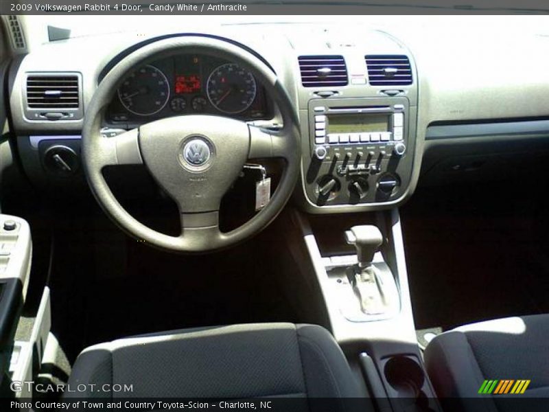 Candy White / Anthracite 2009 Volkswagen Rabbit 4 Door