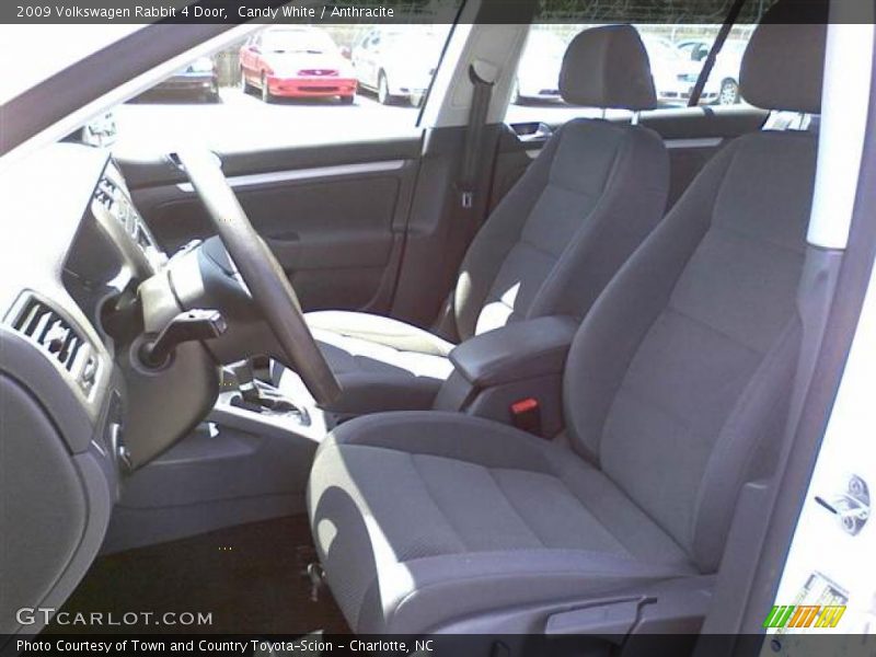 Candy White / Anthracite 2009 Volkswagen Rabbit 4 Door