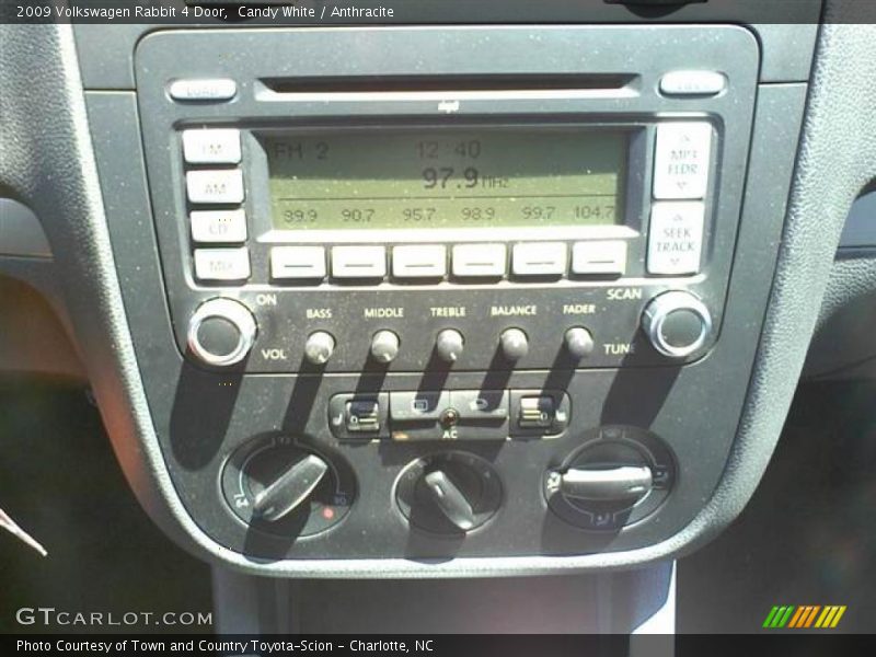 Candy White / Anthracite 2009 Volkswagen Rabbit 4 Door