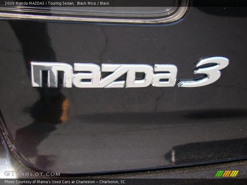 Black Mica / Black 2009 Mazda MAZDA3 i Touring Sedan