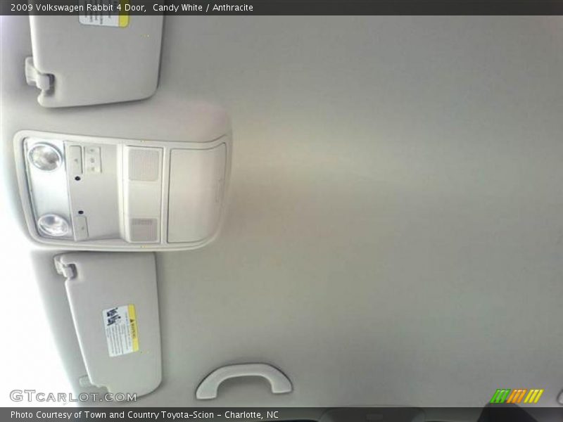 Candy White / Anthracite 2009 Volkswagen Rabbit 4 Door