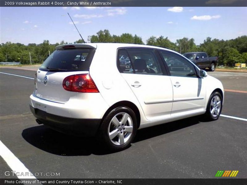 Candy White / Anthracite 2009 Volkswagen Rabbit 4 Door