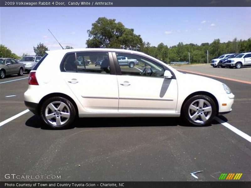 Candy White / Anthracite 2009 Volkswagen Rabbit 4 Door
