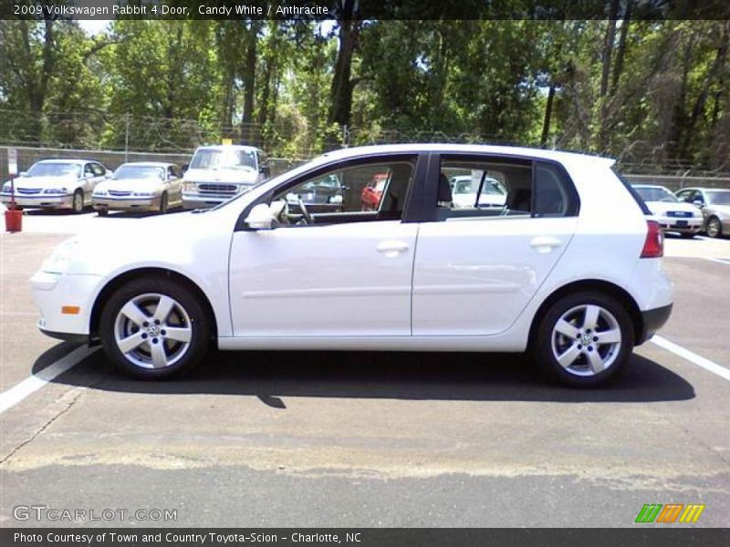 Candy White / Anthracite 2009 Volkswagen Rabbit 4 Door