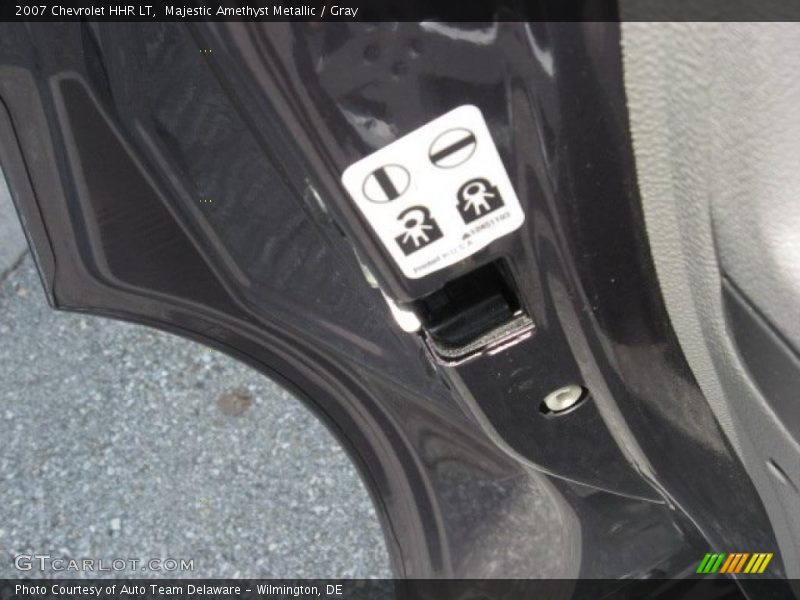 Majestic Amethyst Metallic / Gray 2007 Chevrolet HHR LT