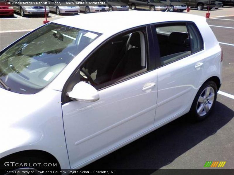 Candy White / Anthracite 2009 Volkswagen Rabbit 4 Door