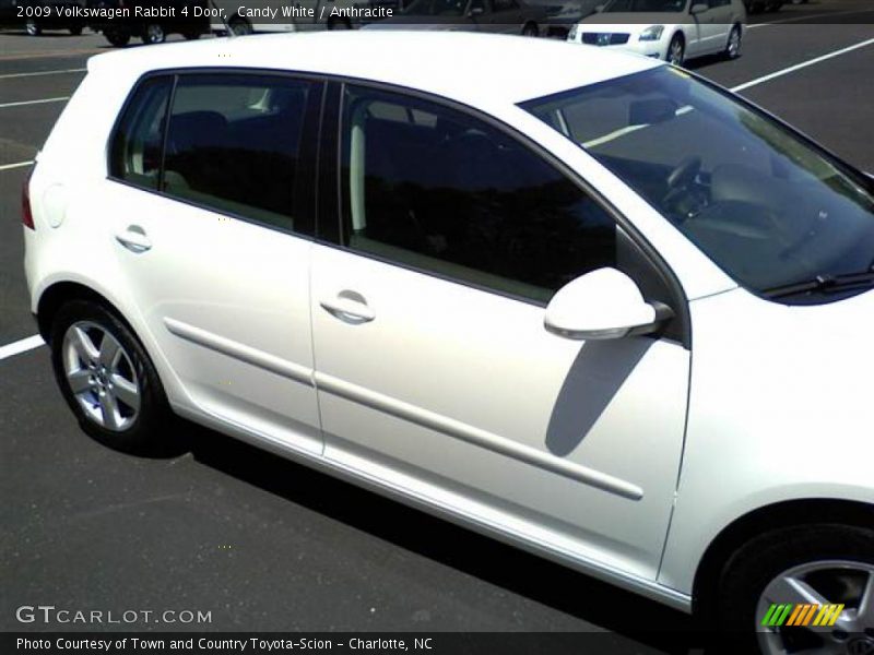 Candy White / Anthracite 2009 Volkswagen Rabbit 4 Door