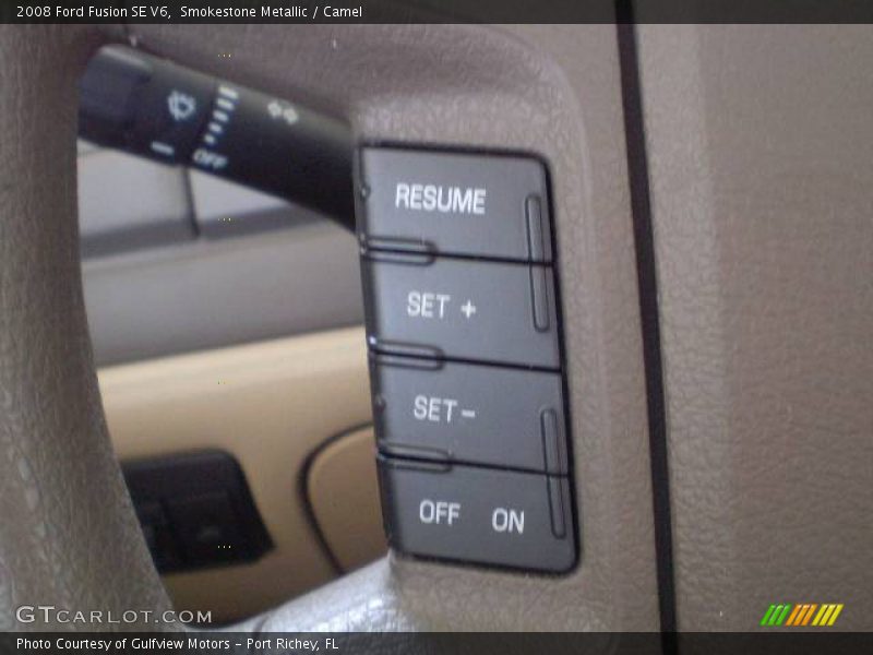 Smokestone Metallic / Camel 2008 Ford Fusion SE V6
