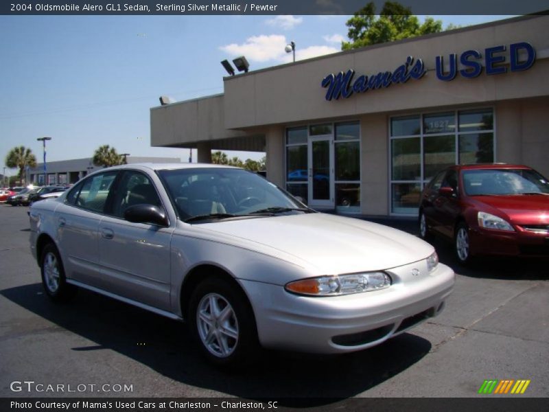 Sterling Silver Metallic / Pewter 2004 Oldsmobile Alero GL1 Sedan