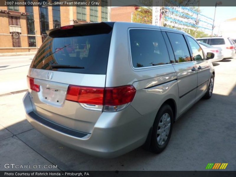 Silver Pearl Metallic / Gray 2007 Honda Odyssey EX-L
