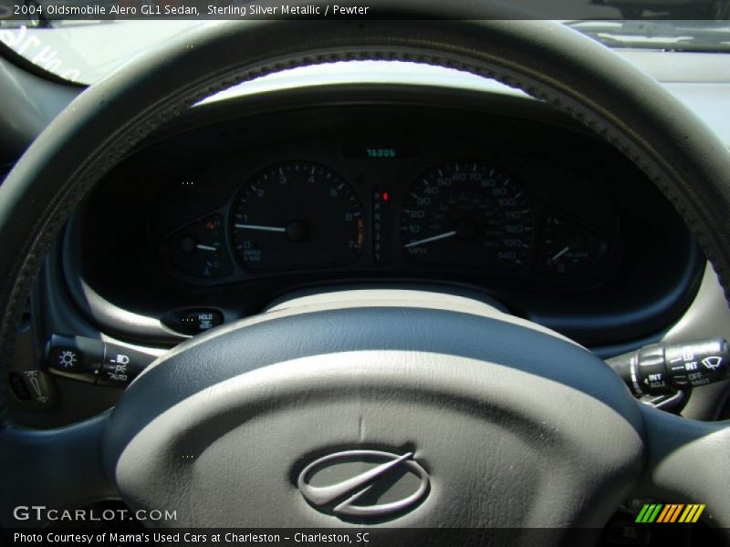 Sterling Silver Metallic / Pewter 2004 Oldsmobile Alero GL1 Sedan
