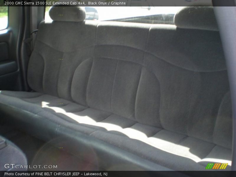  2000 Sierra 1500 SLE Extended Cab 4x4 Graphite Interior