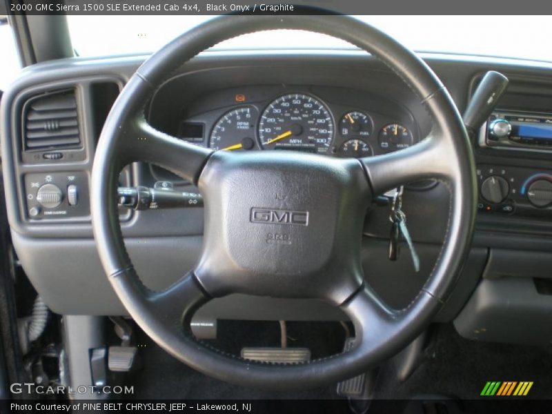  2000 Sierra 1500 SLE Extended Cab 4x4 Steering Wheel