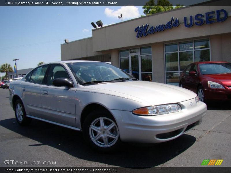 Sterling Silver Metallic / Pewter 2004 Oldsmobile Alero GL1 Sedan