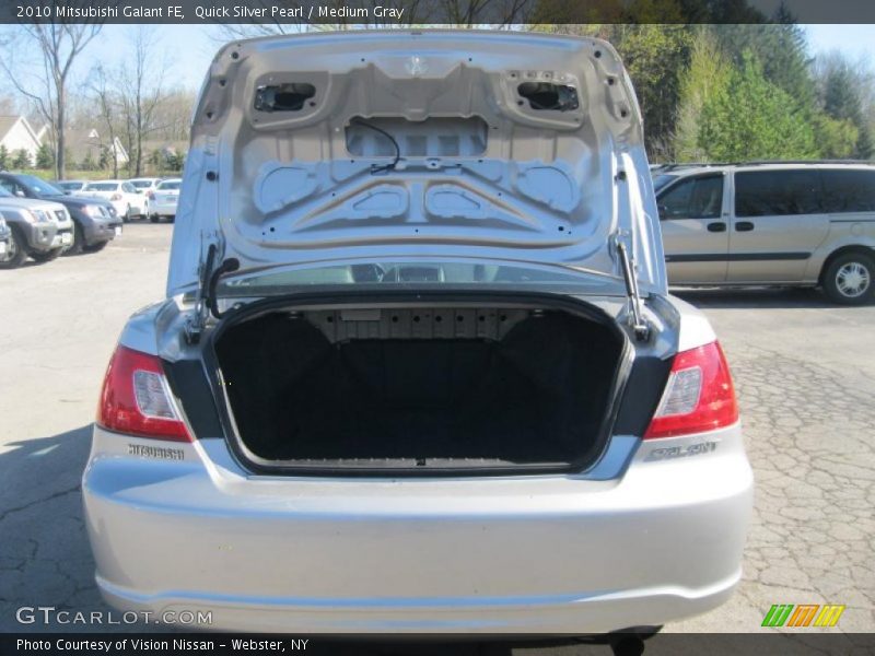 Quick Silver Pearl / Medium Gray 2010 Mitsubishi Galant FE