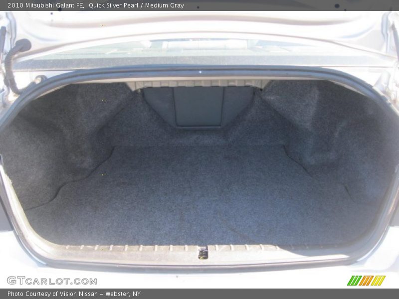 Quick Silver Pearl / Medium Gray 2010 Mitsubishi Galant FE