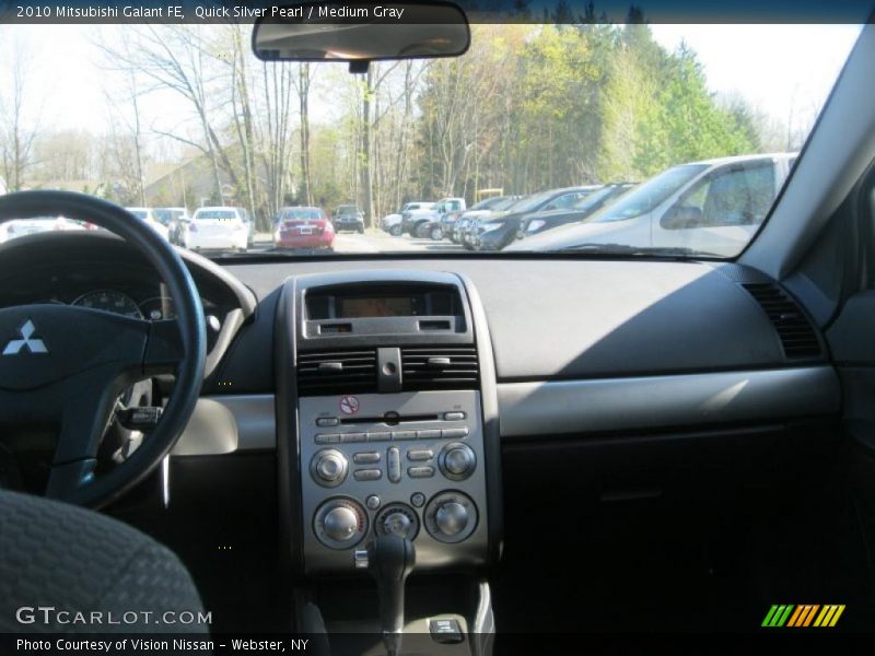 Quick Silver Pearl / Medium Gray 2010 Mitsubishi Galant FE
