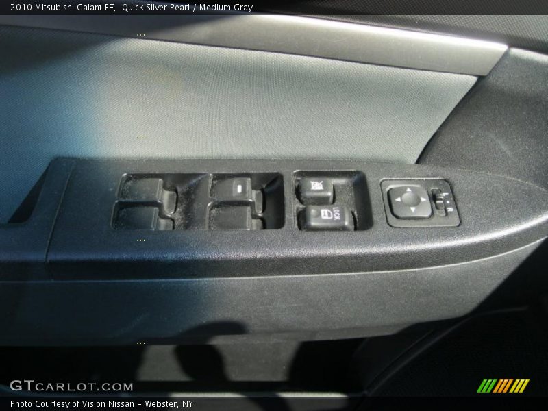 Quick Silver Pearl / Medium Gray 2010 Mitsubishi Galant FE