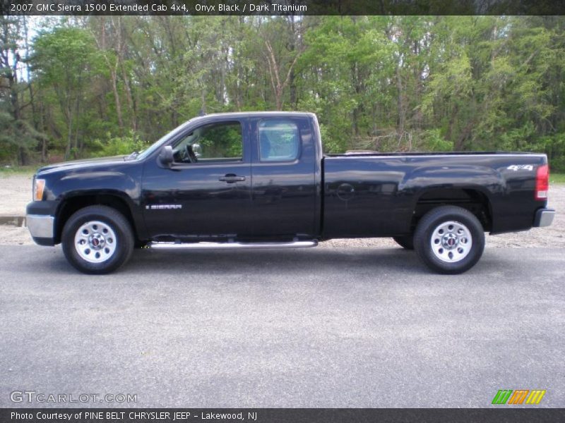  2007 Sierra 1500 Extended Cab 4x4 Onyx Black