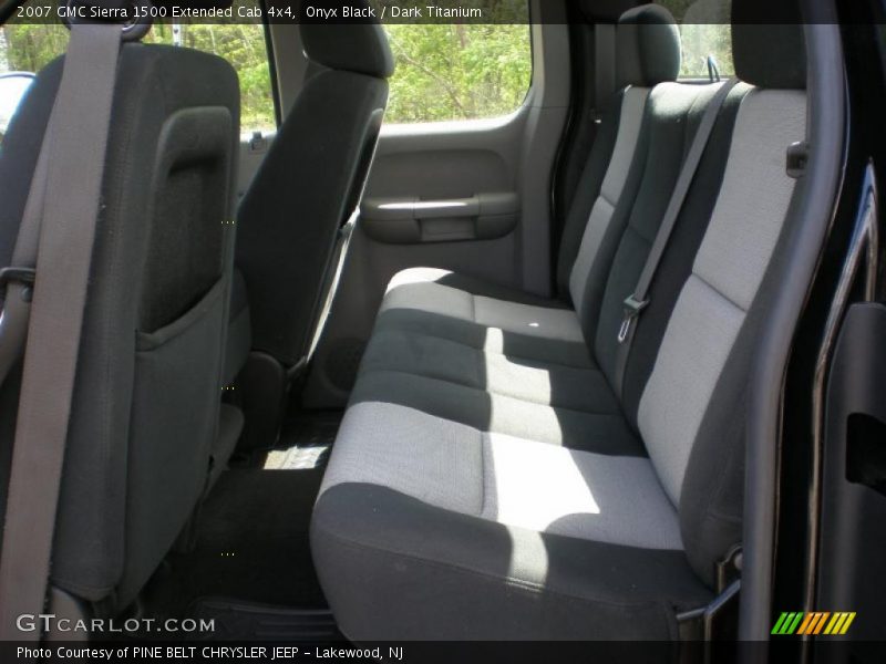 Onyx Black / Dark Titanium 2007 GMC Sierra 1500 Extended Cab 4x4