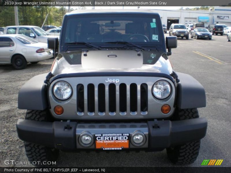 Black / Dark Slate Gray/Medium Slate Gray 2010 Jeep Wrangler Unlimited Mountain Edition 4x4