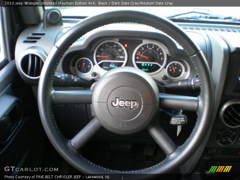  2010 Wrangler Unlimited Mountain Edition 4x4 Steering Wheel